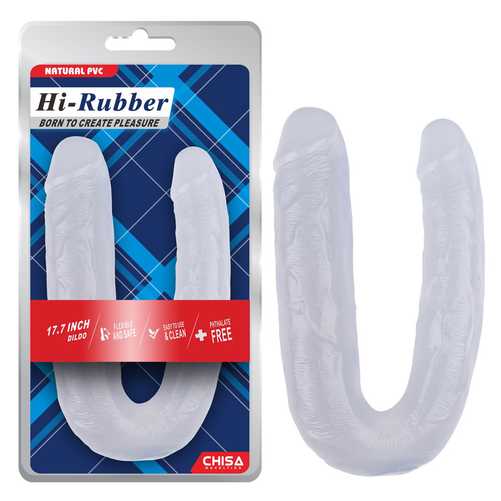 17.7 düymlük Dildo-Clear