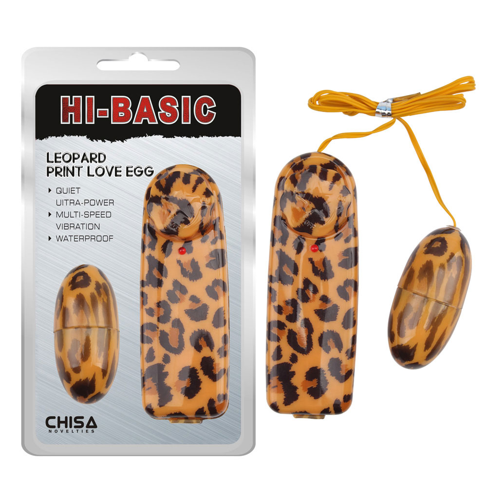 Leopard Print Sevgi Yumurtası